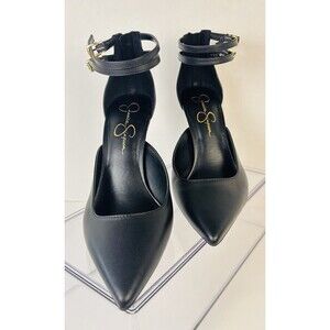 Jessica Simpson WEKENDI Women’s Shoe Size 10M Black Pointed Toe 4” Stiletto Pump